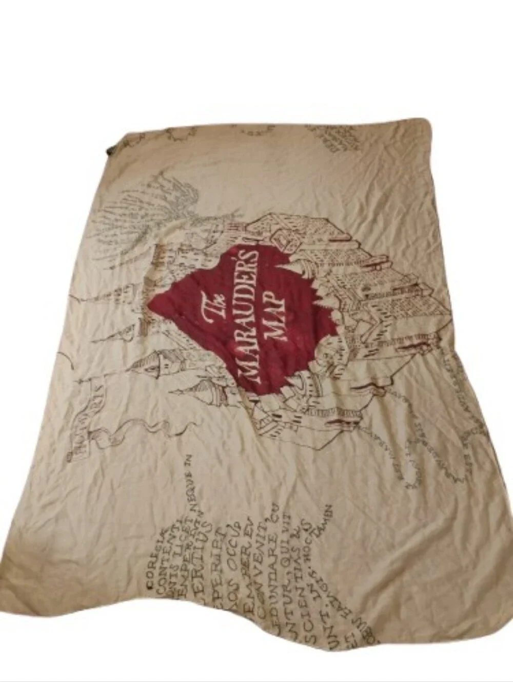 Harry Potter Unisex The Mauraders Map Lightweight Blanket Scarf OS